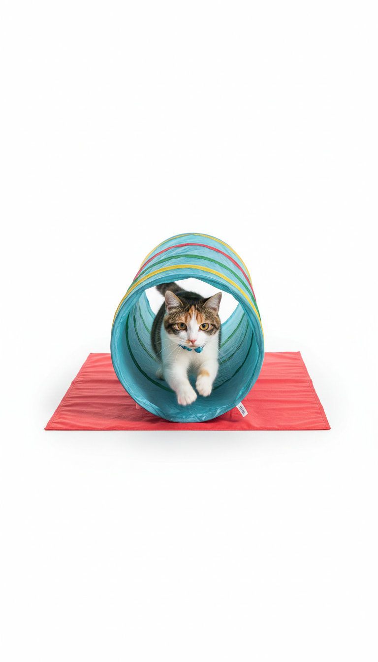 Pond Blue Cat Tunnel