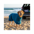 Sandy Paws™ Quick-Dry Dog Towel Robe — Super Absorbent Microfibre