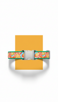 Zest Orange Patterned Collar