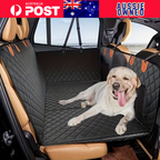 Sandy Paws™ Hard-Base Dog Back Seat Protector — Waterproof & Non-Slip